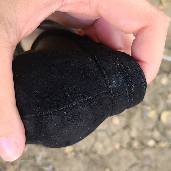 Black Mesh Heels - Picture 3 of 4